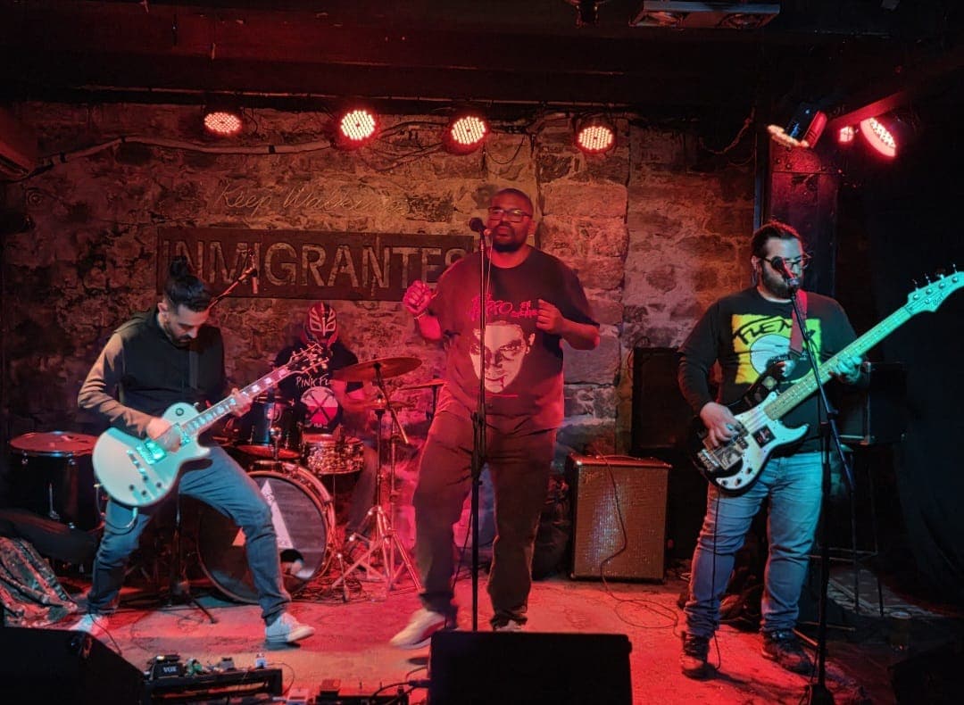 banda de rock en vivo